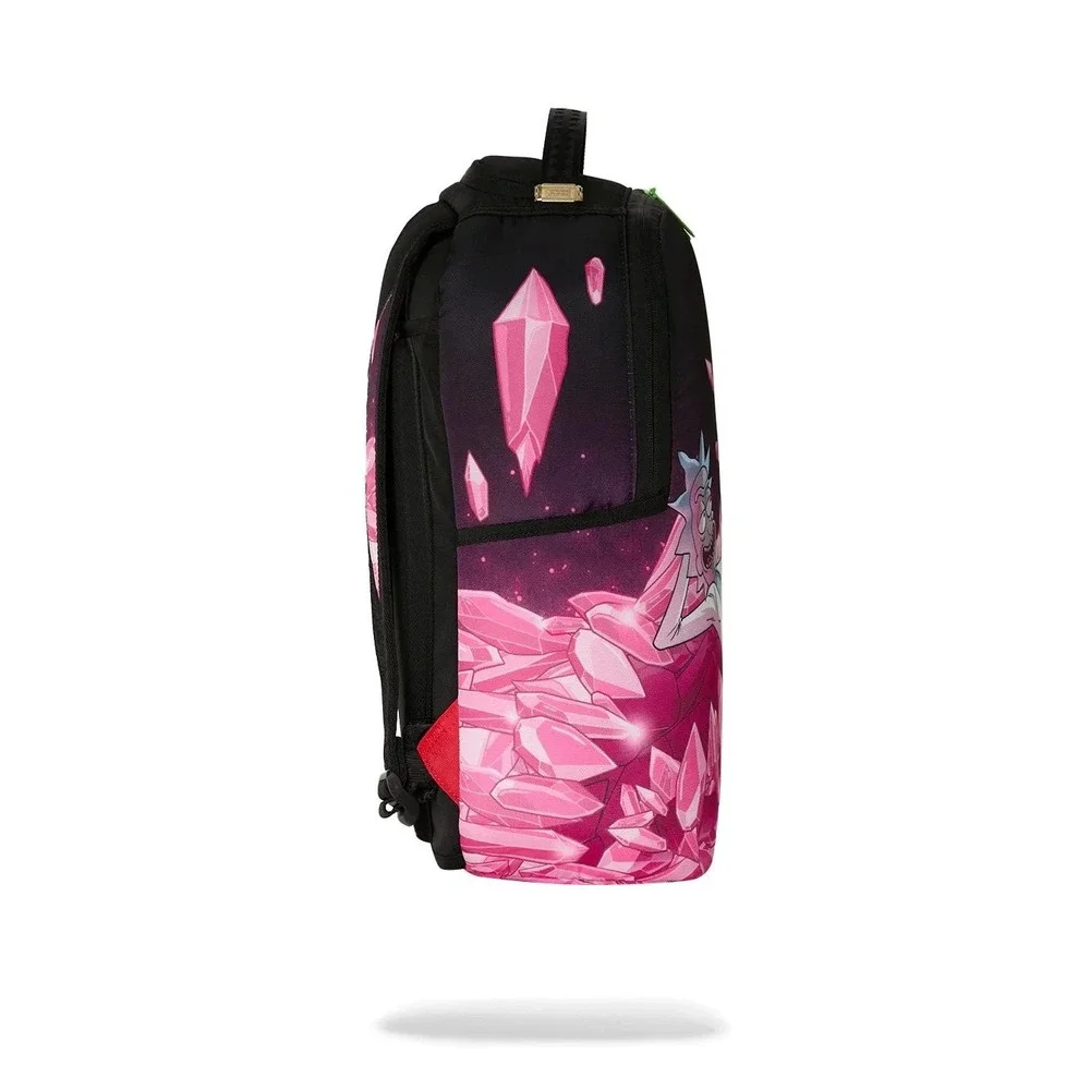 Sprayground Rick and Morty Kalaxian Crystal Shark Backpack Exclusive 100% NWT